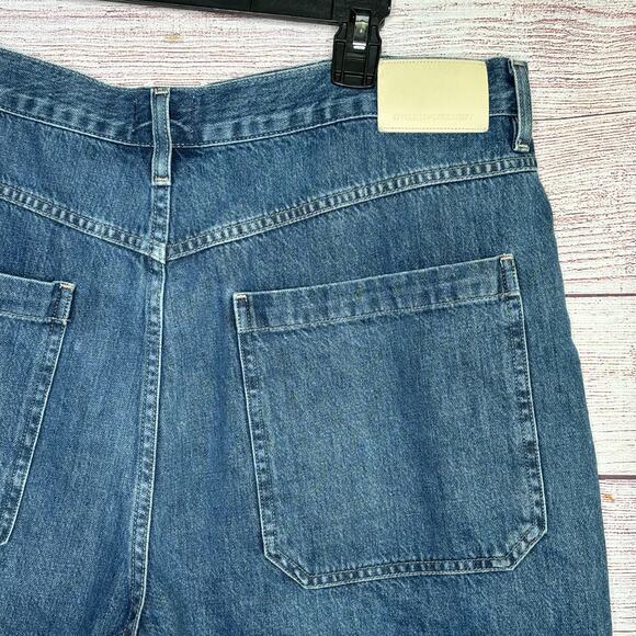 Citizen's of Humanity Button Fly Frances Denim Jean Cotton Mom Shorts Size 33 - Picture 8 of 8